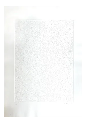 Giuseppe Santomaso - White Monads - Original Etching - 1970