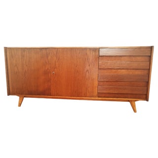 Czechoslovakian Sideboard by J. Jiroutek for Interier Praha, 1960s For Sale