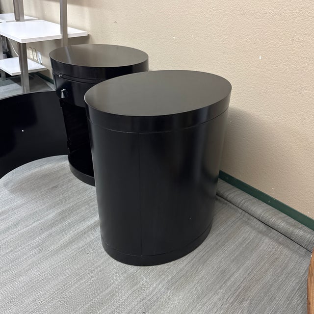 Wood Baker Furniture Archetype Nightstands, Pair For Sale - Image 7 of 11