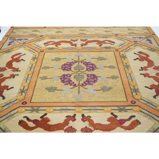 Brown Sumak Rug 8'0" X 10'0" For Sale - Image 8 of 11