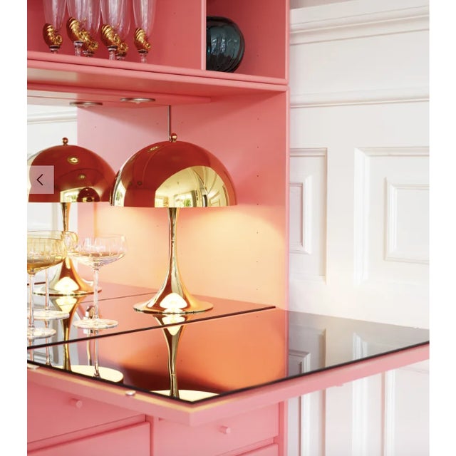 2020s Louis Poulsen Panthella 320 Table Lamp – Metalized Brass – Brand New in Box For Sale - Image 5 of 7