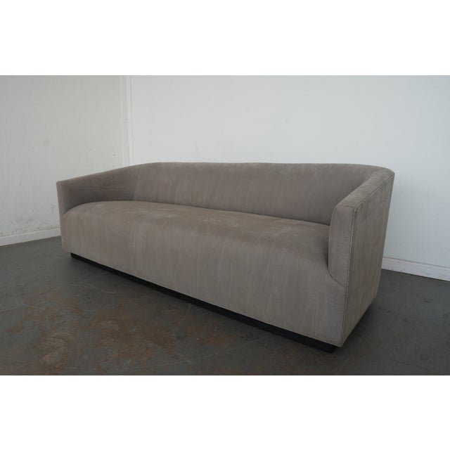 2020s Restoration Hardware 1950s Italian Shelter Arm Sofa For Sale - Image 5 of 12