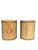 Henredon Vintage Henredon Burl Drum Nightstands or Side End Tables in Scene Two 2 Design, Attributed For Sale - Image 4 of 8