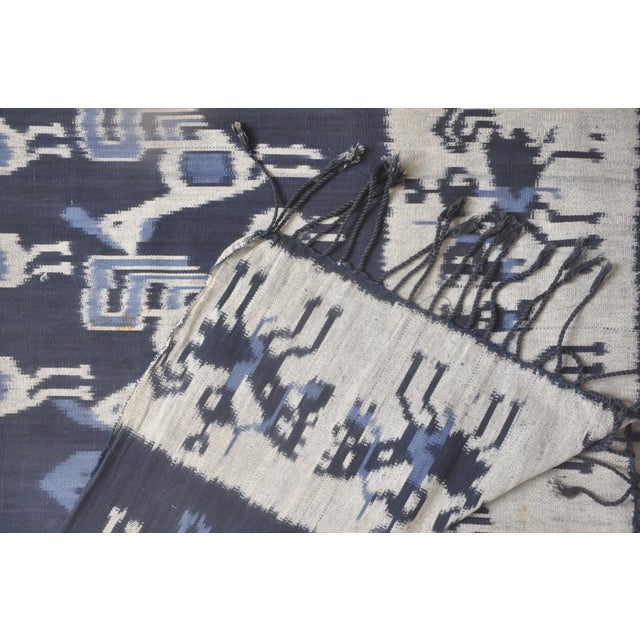 Folk Art Ikat Throw, East Sumba For Sale - Image 3 of 4
