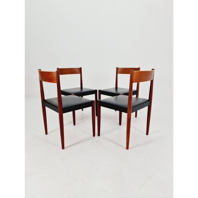 Danish Modern Teak Chairs by Niels Möller for Frem Rojle, 1960s, Set of 4 For Sale - Image 6 of 11