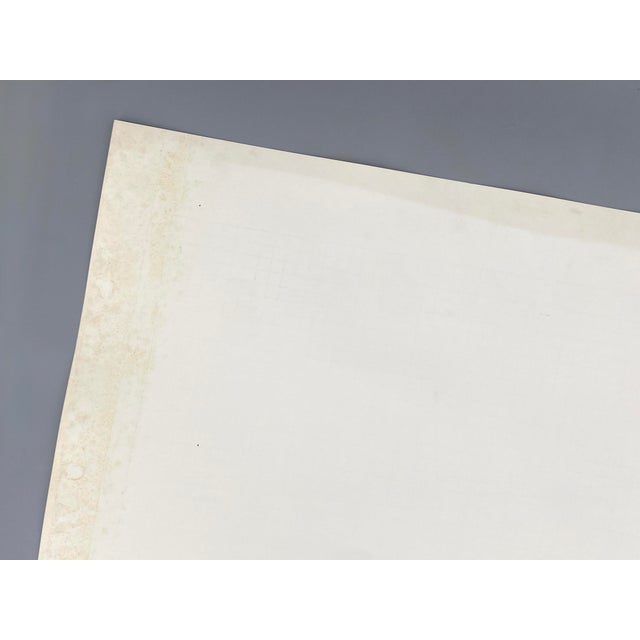 Black Erwin Heerich, Composition, Late 1950s, Large Screen Print For Sale - Image 8 of 10