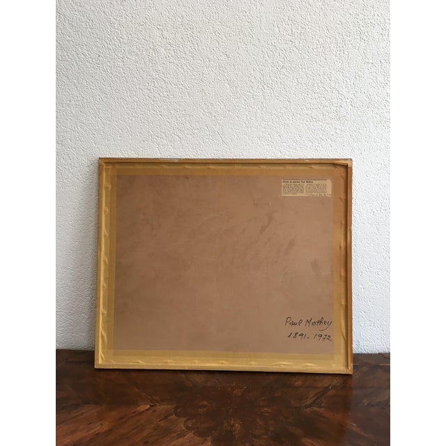 Paul Mathey, Place de la Concorde, Paris, Gouache on Paper, Framed For Sale - Image 6 of 7