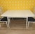 1970s Vintage White Square Extendable Dining Table, 1960s For Sale - Image 5 of 18