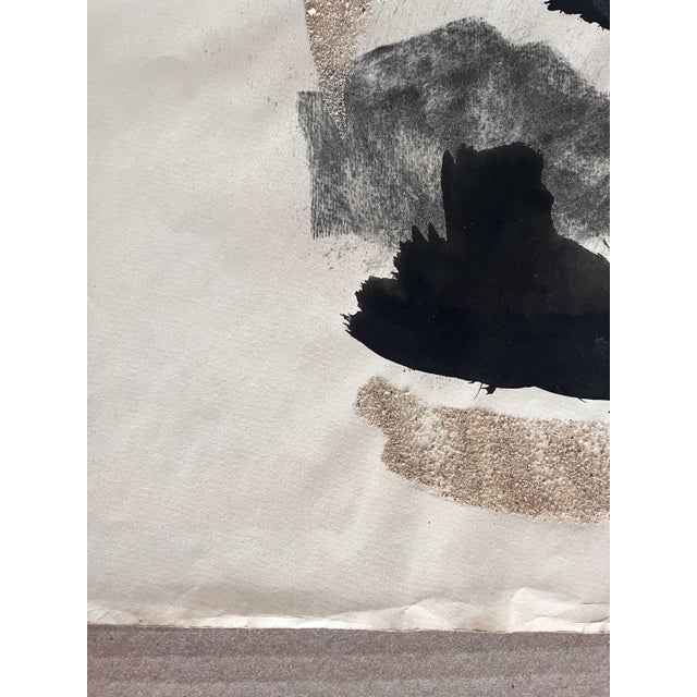 1958 Mixed Media Abstract Collage "#2" For Sale - Image 9 of 10