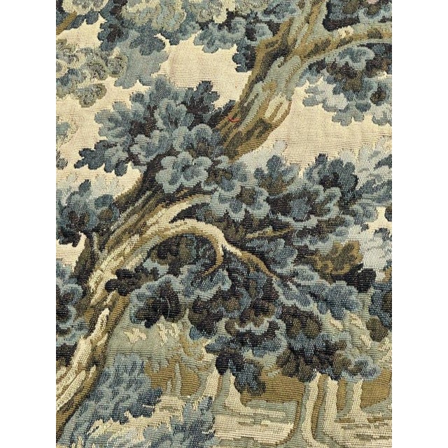 Mid-Century French Jacquard Tapestry in the style of Aubusson, 1960s For Sale - Image 13 of 18