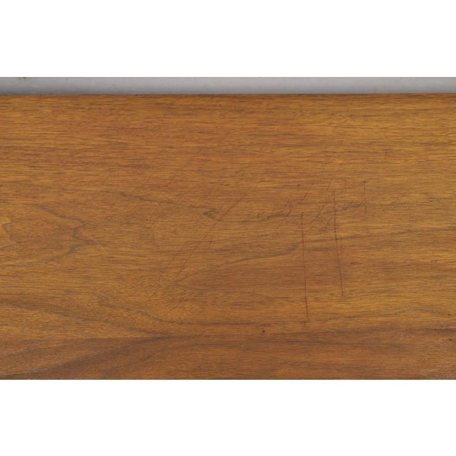 Vintage John Stuart Casalinda Mid Century Modern Walnut Credenza Triple Dresser For Sale - Image 9 of 15
