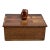 Ooak/ Small, Monkey/ Parquet Trinket Box For Sale