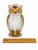 Vintage Famosa LPW Austrian Crystal Owl Cream Pitcher for Neiman Marcus, C. 1970s For Sale - Image 4 of 5