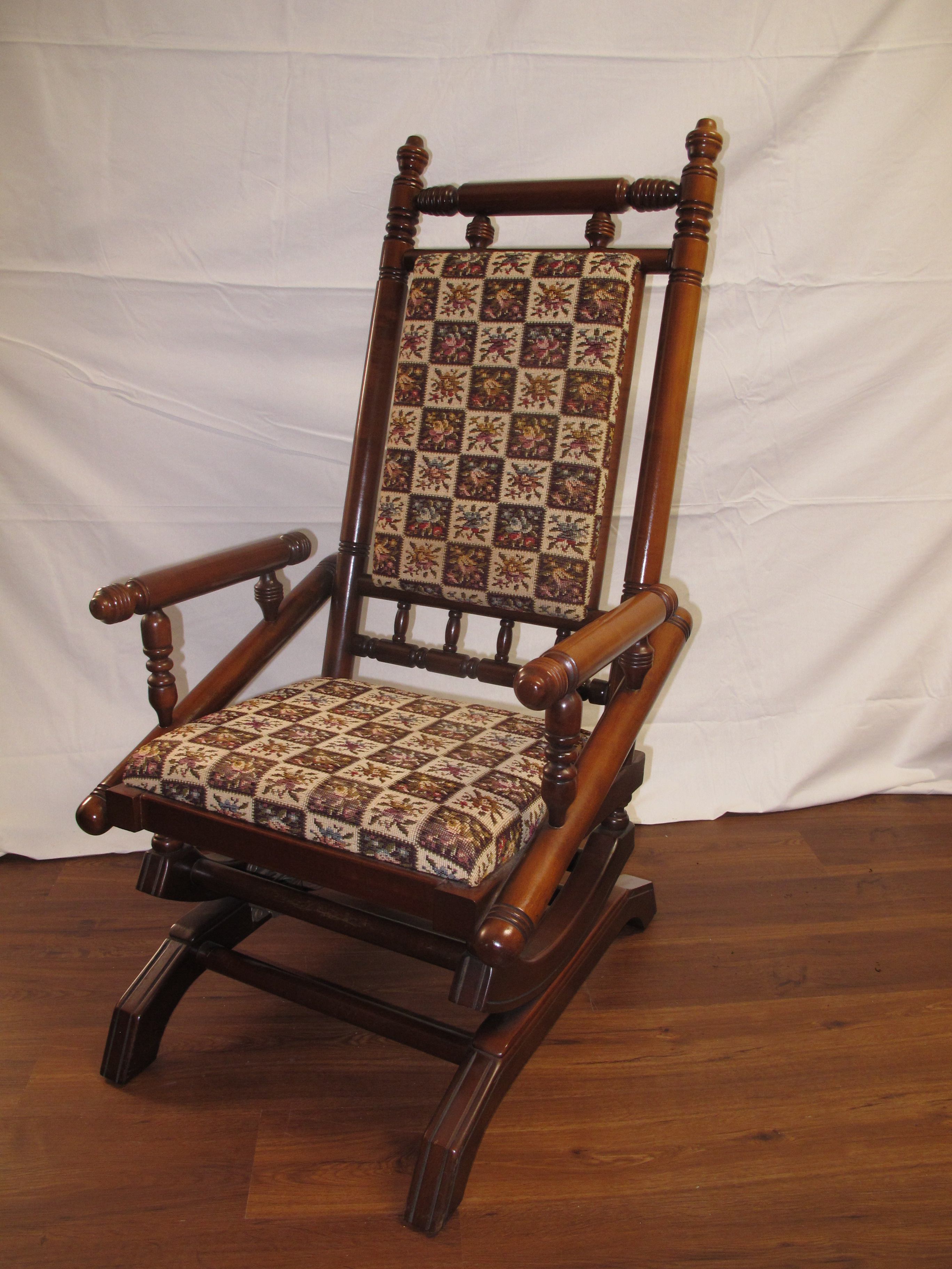 antique glider chair