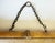 Brown Antique French Faux Bamboo Wall Mirror, 14" X 16", 1920s For Sale - Image 8 of 10