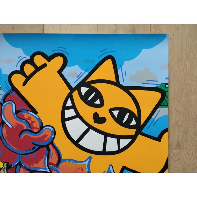 Mr. Chat, Bises Bee, 2024, Serigraph For Sale - Image 6 of 8