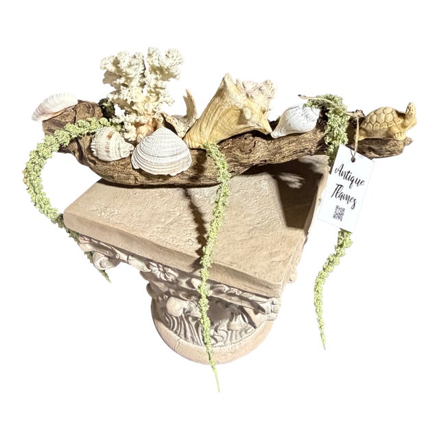 Celestial Meets the Sea Driftwood Sculpture For Sale