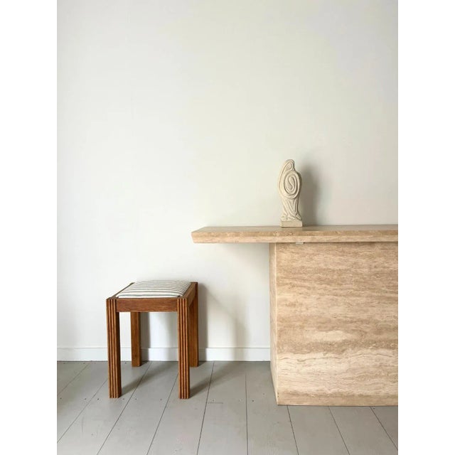 1970s French Artist, Carved Fluid Form Sculpture, 1970s, Stone For Sale - Image 5 of 8