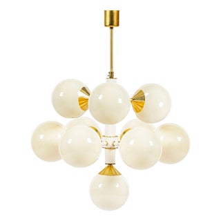 1970s Mid-Century Modern Sputnik Chandelier by Szarvasi, Hungary 3 Available For Sale