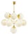 Mid-Century Modern Sputnik Chandelier by Szarvasi, Hungary 1970s For Sale