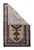 A very solidly made village Kurdish production with an open straw field displaying a complex central pole medallion with a...