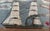 Victorian English Sailor's Woolwork of a Merchant Navy Steam-Auxiliary Square-Rigged Brig For Sale - Image 3 of 11