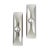 Silver Cylindrical Chrome Wall Lamps from Staff Leuchten, Germany, 1970s, Set of 2 For Sale - Image 8 of 8
