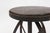 1920s Industrial Black Metal Stool with Frame, France, 1920s For Sale - Image 5 of 15