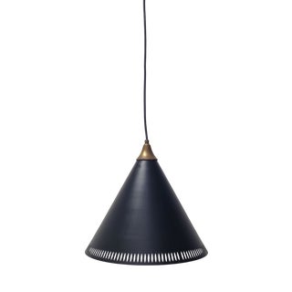 Kegle Pendant Lamp by Bent Karlby for Lyfa, Denmark, 1970s For Sale
