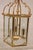 Gilt Metal and Glass Lanterns, 1990s, Set of 2 For Sale - Image 13 of 15