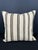 Turkish Hemp Pillow Cushion Natural Beige Black Pillow Cushion Cover 20x20 For Sale - Image 4 of 4