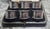 An exceptional, fine and impressive set of six antique George V sterling silver napkin rings - boxed; an addition to our...