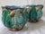 Antique French Majolica Liseron Cachepots, 1890s, Set of 2 For Sale - Image 6 of 6