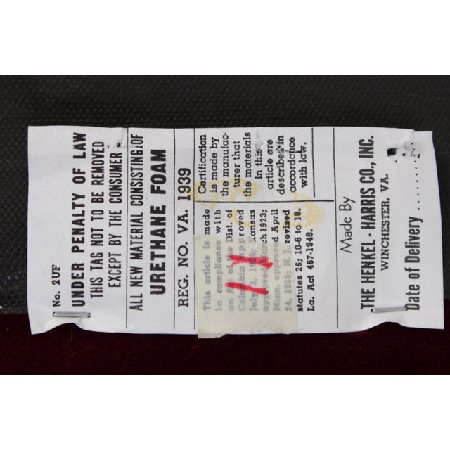 Set of 12 Henkel Harris Clawfoot Mahogany Dining Room Chairs For Sale - Image 15 of 15