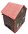Illustration Vintage "Salon Bella" House-Shaped Toy Storage Box For Sale - Image 3 of 12