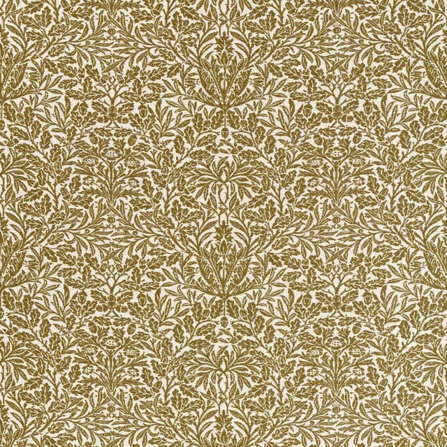 Morris & Co. Acorn Weave Fabric in Moss - a sample For Sale