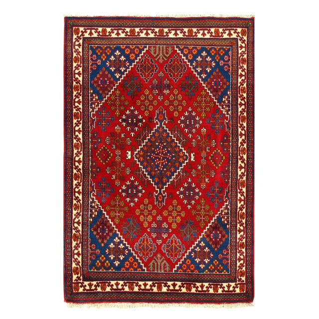 Pasargad Fine Persian Josheghan Rug 3'7" X 5'4" Chairish