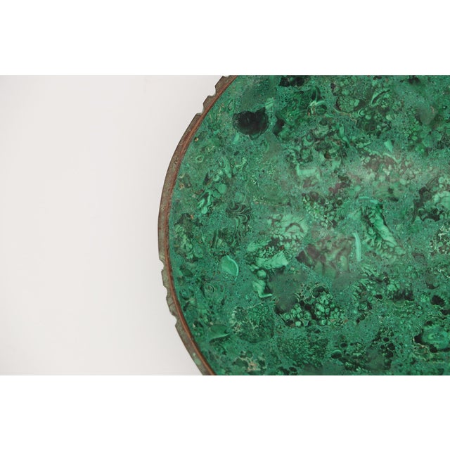 1950s Malachite Set of Three Bowls, South-African For Sale - Image 17 of 17
