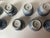 Antique Japanese Blue and White Teacups - Set/Collection of 12 - For Sale - Image 9 of 18