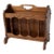 Vintage Wooden Magazine Rack For Sale
