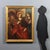 Oil on canvas. Portrait of a saintly martyr and queen, as indicated by the crown on her head and the palm of martyrdom,...