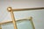 Plastic Vintage French Acrylic Glass and Gold-Plated Drinks Trolley, 1970s For Sale - Image 7 of 10