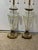 1940s 1940 Crystal Table Lamps Pair For Sale - Image 5 of 6