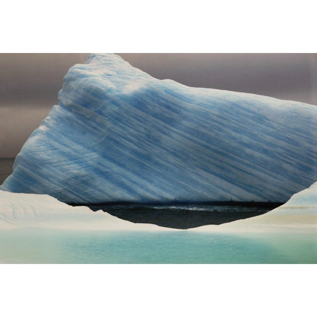 Jody Forster Peppermint Iceberg Antarctica 1992/1999 Signed Fujicolor Print #30 For Sale - Image 4 of 6
