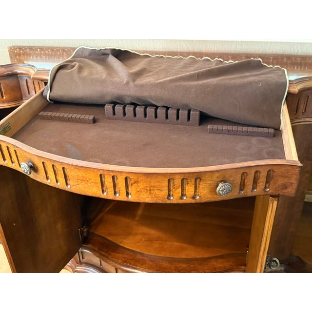 Century Furniture "Florence" Serpentine Credenza For Sale - Image 10 of 17