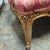 Wood French Louis XV Style Giltwood Carved Settee With Original Damask Upholstery, Mid-20th Century For Sale - Image 7 of 12