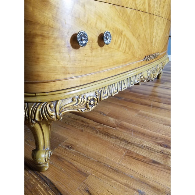 1920s 20th Century Antique French Louis XV Style Dresser/Commode For Sale - Image 5 of 13