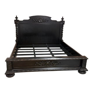 Eastern King Restoration Hardware French Empire Bed Frame For Sale