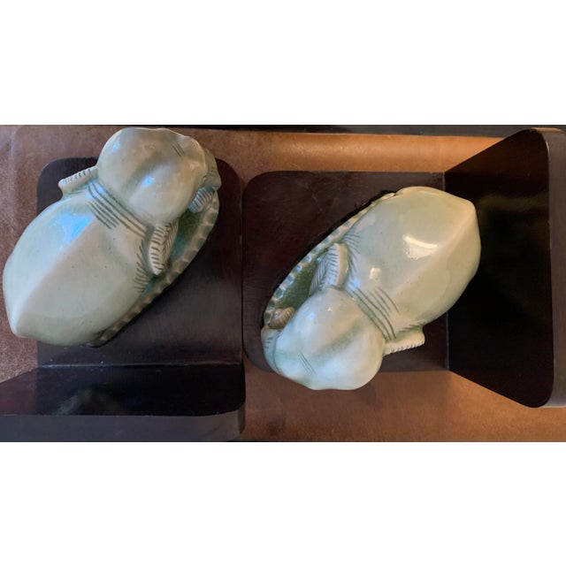 1970s Ceramic Elephant Bookends - a Pair For Sale - Image 9 of 10