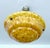 Art Deco Amber Glass Pendant Light, 1930s For Sale - Image 17 of 18